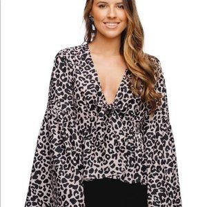 Buddy love cheetah blouse!
